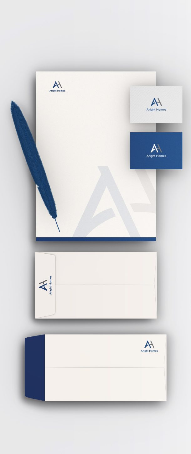 Letterhead, business cards and envelopes