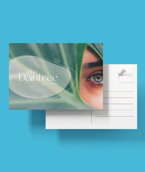 The Daintree Facialist postcard