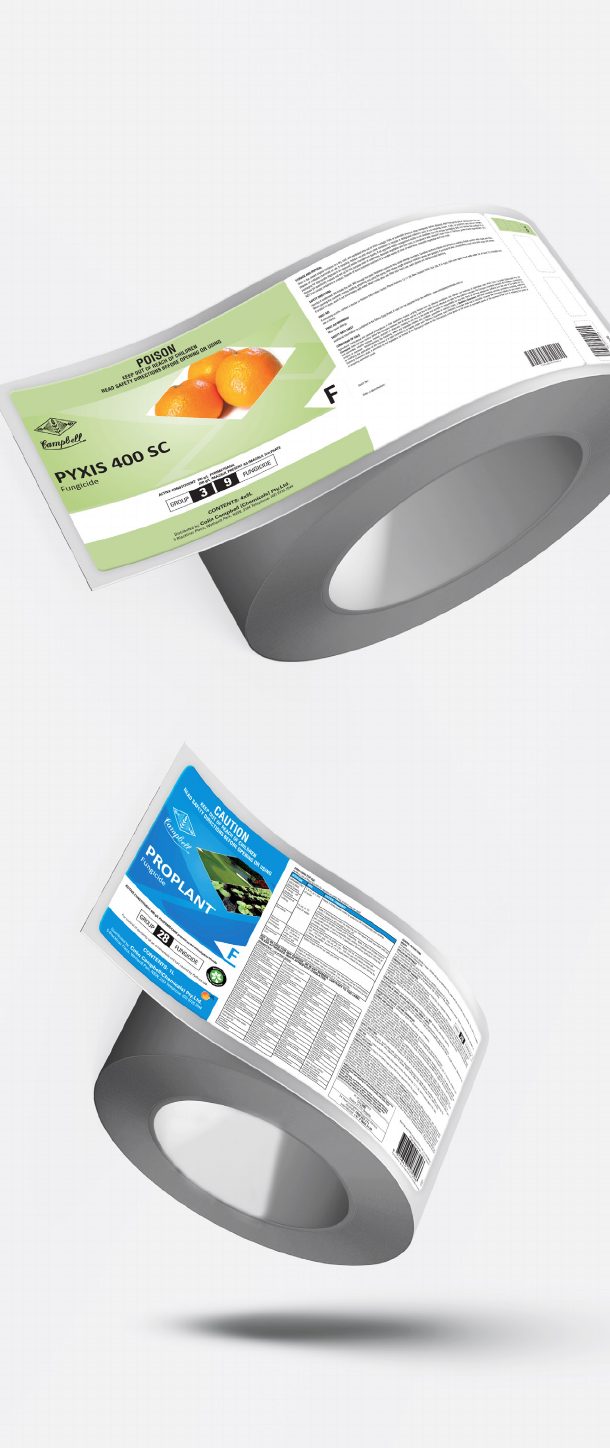 Product label rolls